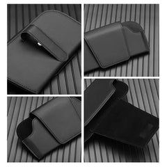 Premium Cowhide Sun Visor Glasses Holder – Wear-Resistant Leather Sunglasses Storage Case for Car
