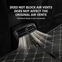 Car Rear Seat Travel Mattress – Portable Foldable PU Sleeping Bed for SUV and Sedan
