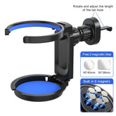 360-Degree Rotation Car Vent Phone Mount – 2-in-1 Magnetic Holder with Cup Stand