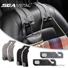 Car Headrest Hanging Hook – Premium Suede 20KG Heavy-Duty Storage Hook