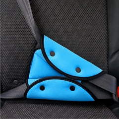 Children Car Seatbelt Adjuster – Triangle Fixed Belt Cushion for Safe Positioning