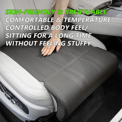 Car Seat Cushion with Extended Leg Rest Padding – Universal Fit Seat Protection Cover for Extra Comfort