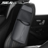 Car Seat Side Storage Bag – Hanging Auto Organizer with Tissue Holder & Mesh Pocket