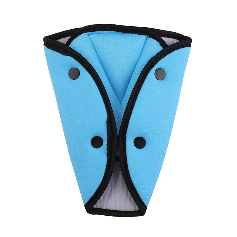 Children Car Seatbelt Adjuster – Triangle Fixed Belt Cushion for Safe Positioning