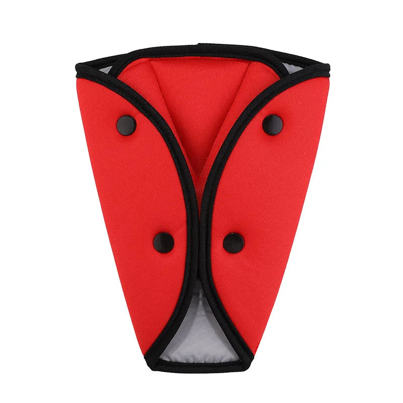 Children Car Seatbelt Adjuster – Triangle Fixed Belt Cushion for Safe Positioning