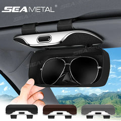 Car Sun Visor Sunglasses Holder – Extra-Large Anti-Scratch Hard Protection Case