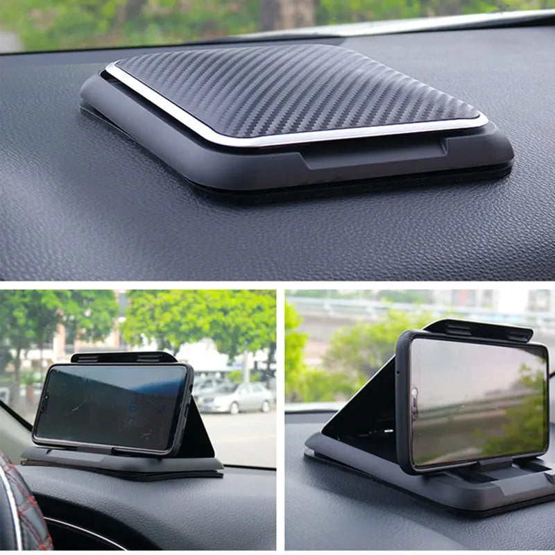 Universal Car Phone Mount for Dashboard – Stable Anti-Slip GPS Navigation Holder