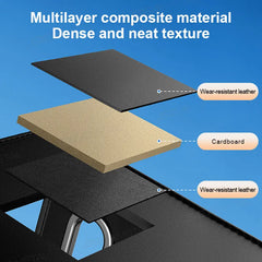 Foldable Car Trunk Organizer – 22.5L Waterproof Wear-Resistant Storage Box with 6 Pockets