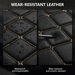 Car Rear Seat Travel Mattress – Portable Foldable PU Sleeping Bed for SUV and Sedan