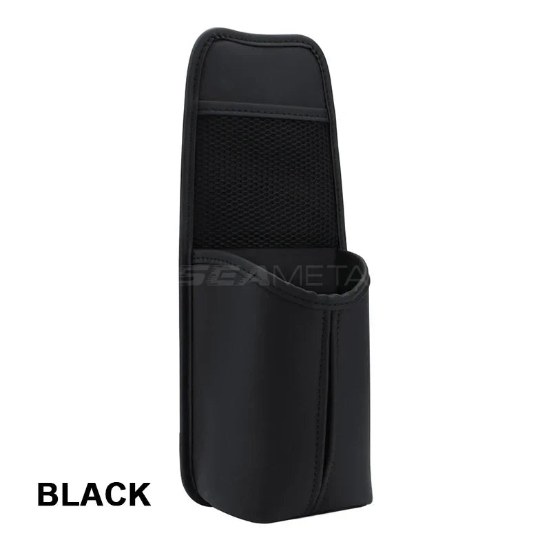 Car Seat Side Storage Bag – Hanging Auto Organizer with Tissue Holder & Mesh Pocket