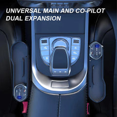 Wireless Charging Car Seat Gap Organizer – 40W USB-C & Lightning Fast Charge Center Console Storage Box