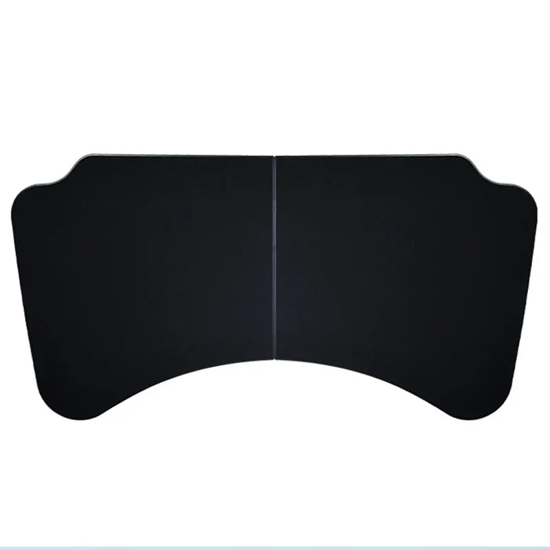 Foldable Car Laptop Tray Table – Stable Large Load-Bearing Dining Board with Drink Holder
