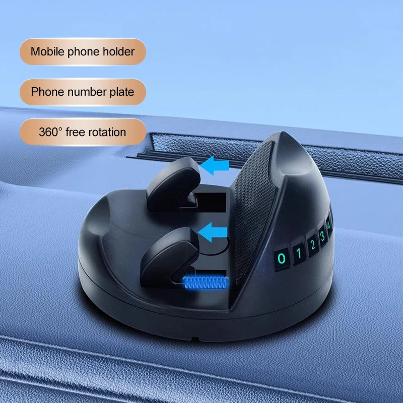 Car Dashboard Phone Holder – Safe Head-Up Navigation Mount with Anti-Slip Base