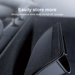 Hanging Car Trunk Storage Organizer – Leatherette Backseat Pocket with Secure Hook & Loop Design