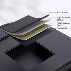 7-Pocket Car Seat Back Organizer – PU Leather All-in-One Hanging Storage with Cup & Tissue Holder