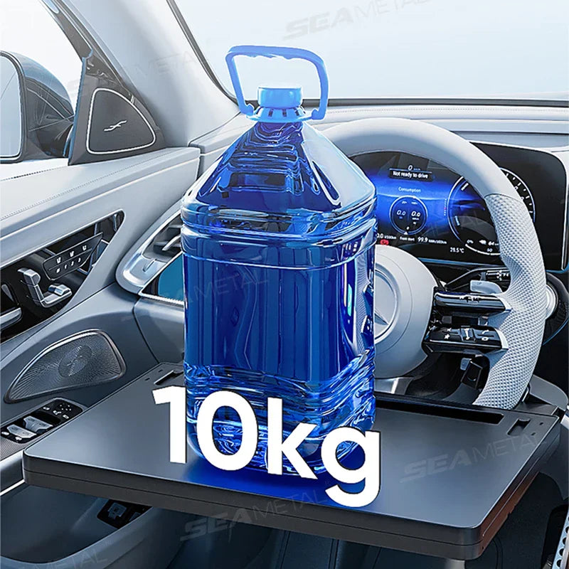 Extendable Steering Wheel Tray – Foldable Hidden Car Temporary Tray for Driver