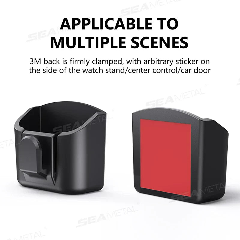 Dashboard Car Key Storage Box – Compact Self-Adhesive Universal Auto Key Holder with Hook
