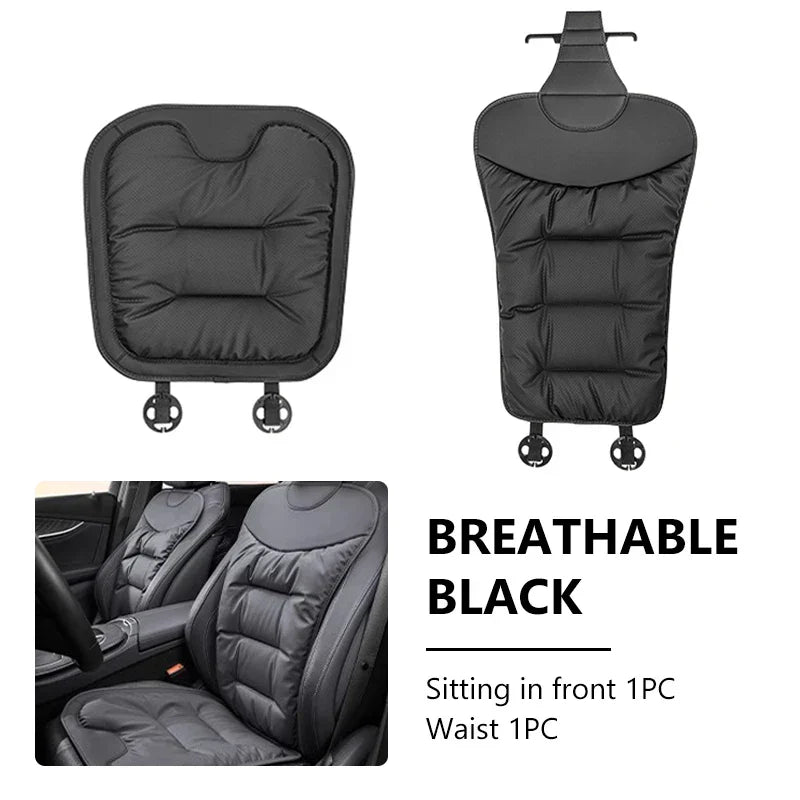 Breathable Car Front Seat Cover – Wear-Resistant Anti-Slip Cushion for Sedan SUV MPV